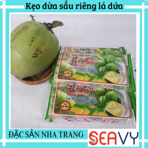 kẹo dừa sầu riêng lá dứa
